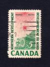 #CAN196102 - Canada 1961 Northern Development 1v Stamps Used   0.29 US$ - Click here to view the large size image.