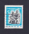 #CAN196802 - Canada 1968 Christmas - Soap Stone Carving 1v Stamps Used   0.29 US$ - Click here to view the large size image.