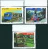 #BRA200712 - Brazil 2007 Rail Transport 3v Stamps MNH Locomotive Railway Train   2.49 US$ - Click here to view the large size image.