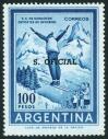 #ARG1968S10 - Argentina 1968 official Overprint on Sky Jumper (1961) 100p 1v Stamps MNH   0.49 US$ - Click here to view the large size image.