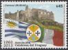 #URY201302 - Uruguay 2013 the 50th Anniversary of Calabrian Association of Uruguay 1v Stamps MNH - Calabressa Italy Flags   2.99 US$ - Click here to view the large size image.