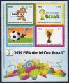 #PER201427MS - Peru 2014 Fifa Football World Cup - Brazil S/S MNH - Soccer   5.00 US$ - Click here to view the large size image.