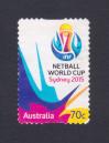 #AUS201503 - Australia 2015 Netball World Cup - Sydney Australia 1v Stamps Used - Sports   0.24 US$ - Click here to view the large size image.