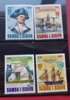 #WSM197801 - Samoa 1978 Captain Cook Set of 4v Stamps MNH   1.10 US$ - Click here to view the large size image.