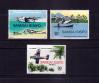 #WSM197001 - Samoa 1970 Int Air Passenger and Airmail Service on the Occasion of the Opening of the Regular Service Between Apia and Asau 3 Stamps MNH   0.99 US$