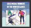 #LBR201403 - Liberia 2014 Gold Medal Winners of the Winter Olympics Mini Sheet (3v Stamps) MNH - Sports   5.29 US$