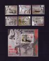 #LBR201301 - Liberia 2013 Year of the Horse - the Stone Steeds of Zhaoling 6v Stamps & S/S MNH   6.49 US$